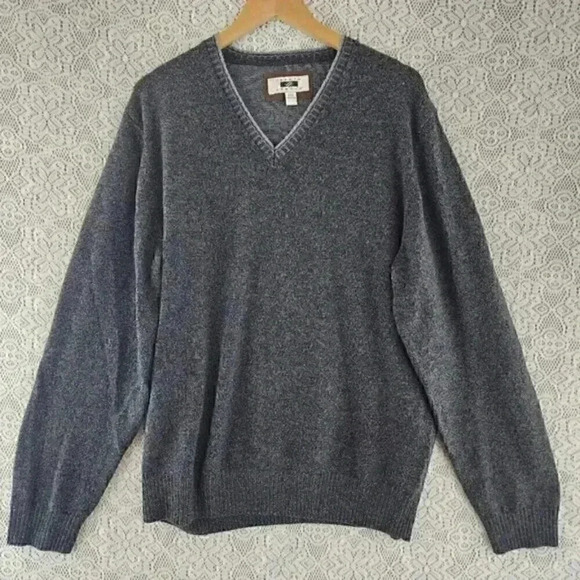 Joseph Abboud Wool Blend‎ V Neck Men's Sweater XXL - Picture 1 of 8